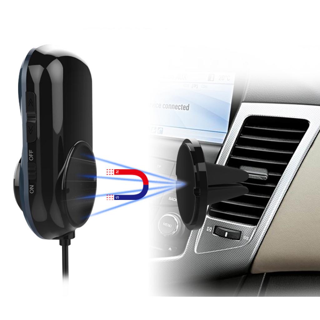 Bluetooth Handsfree Car Kit MP3 Player FM-Transmitter Radio 2xUSB Charger