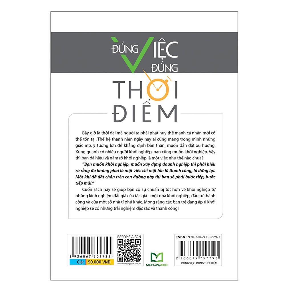 Sách - Đúng Việc Đúng Thời Điểm