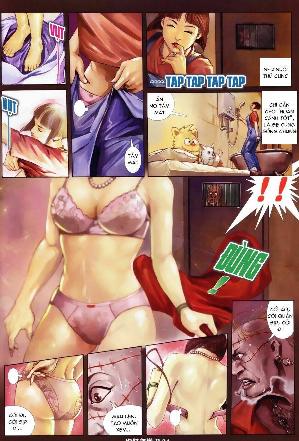 hỏa hồng niên đại hắc cốt đường chapter 14 9