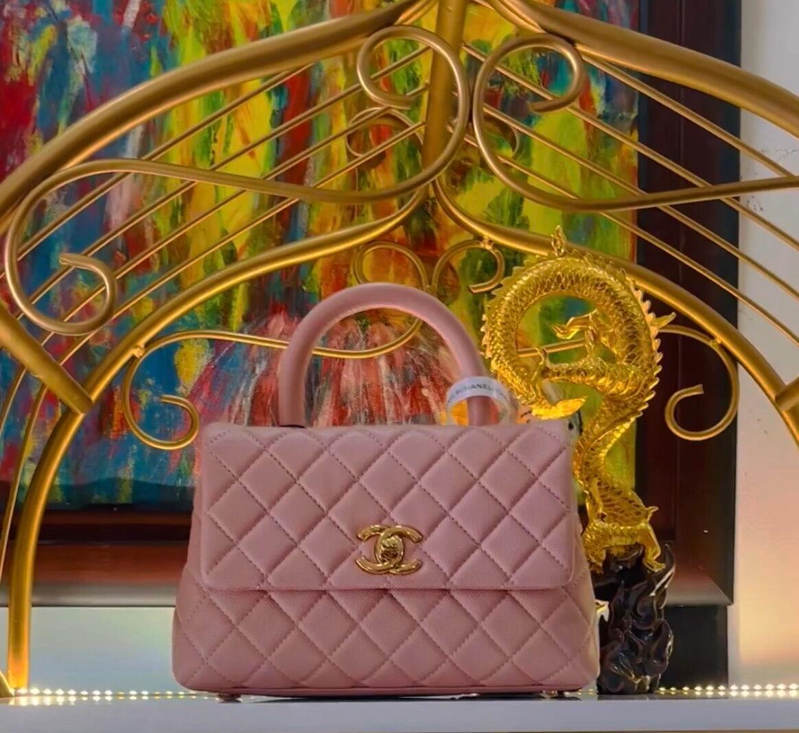 Túi xách Tay Nữ Hiệu CN Coco Handle 24- Likeauth vip trandy luxury