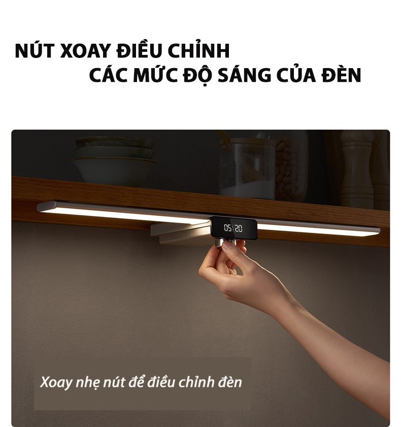 Đèn Led Thông Minh Không Dây Ezvalo Vesta LC2 -55 4W - 4000K Đèn Cảm Ứng Nhà Bếp, Nhà Vệ Sinh Hẹn Giờ Có Thể Sạc Lại Đèn Nhà Thông Minh. Sạc pin rời, 100% Hàng Chính Hãng.