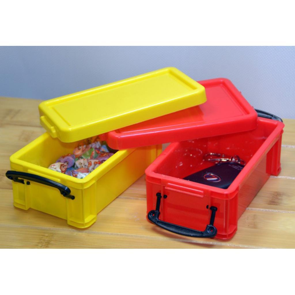 2x Latch Storage Box Stack Box Sundries Candies Organizer Food Container
