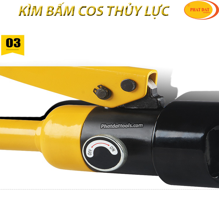 Kìm bấm cốt thủy lực PADA YQK120