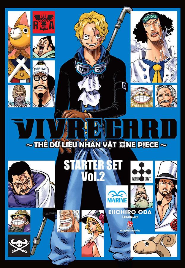 Vivre Card - Thẻ Dữ Liệu Nhân Vật One Piece - Starter Set Vol. 2