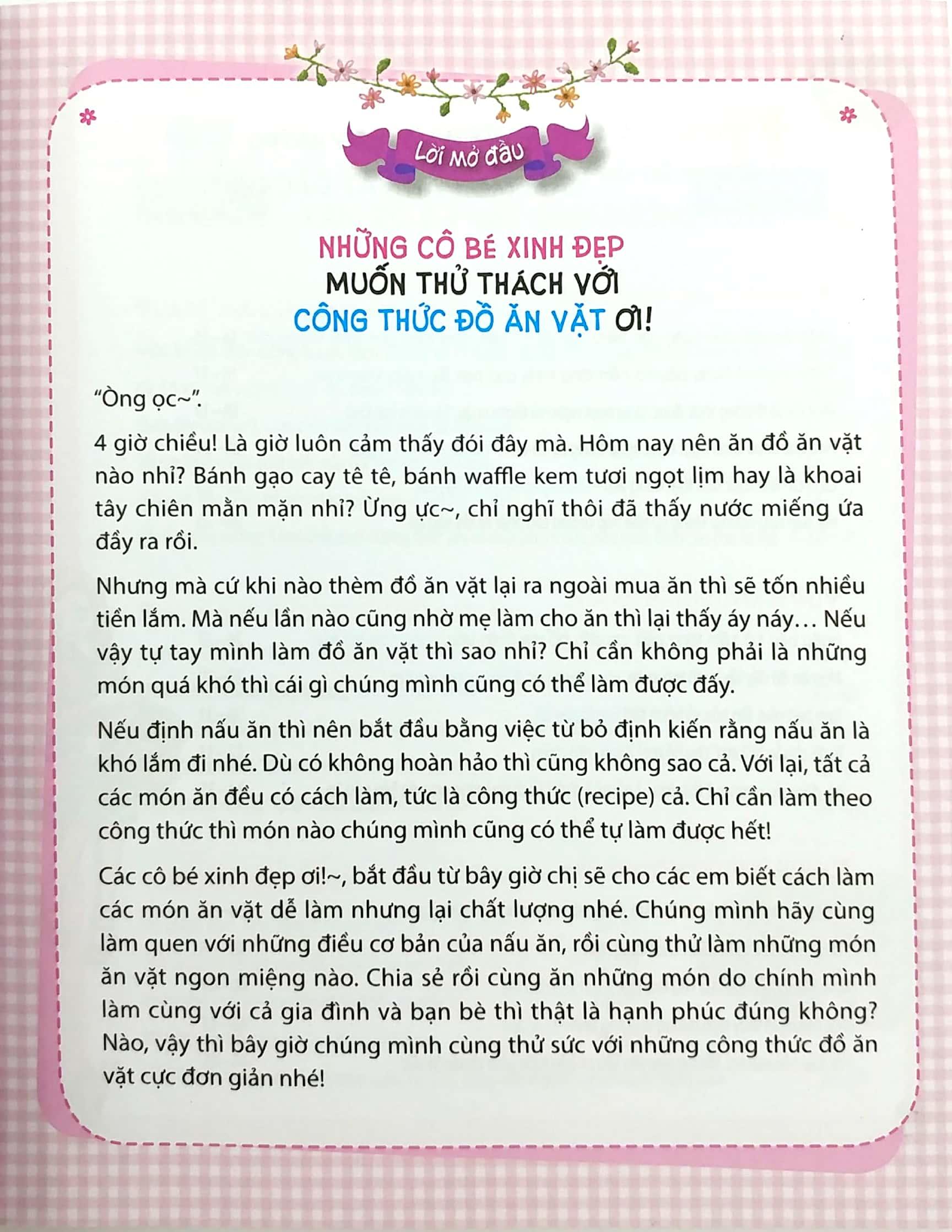 Sách Ngon Chảy Nước Miếng - Snack Recipes