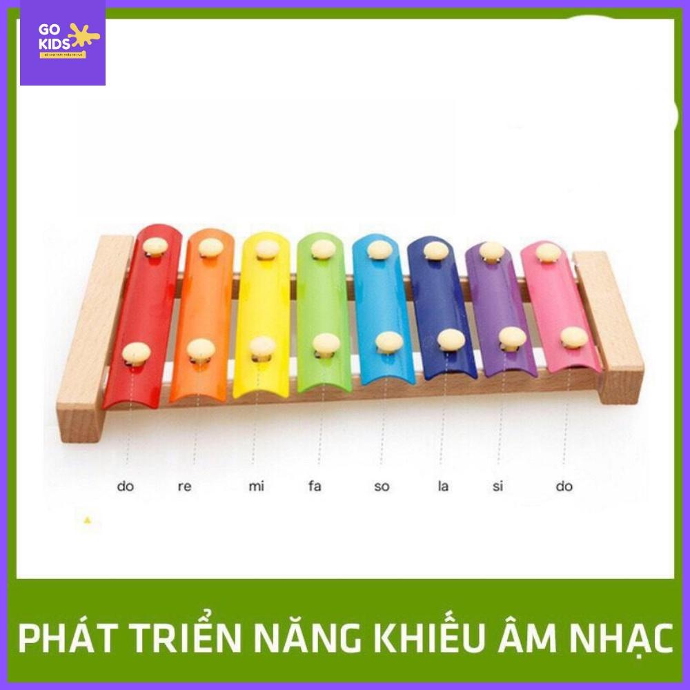 Đàn Gỗ 8 Âm Thanh Phát Triển Khả Năng Cảm Quan, Cảm Thụ, Nhận Biết âm nhạc