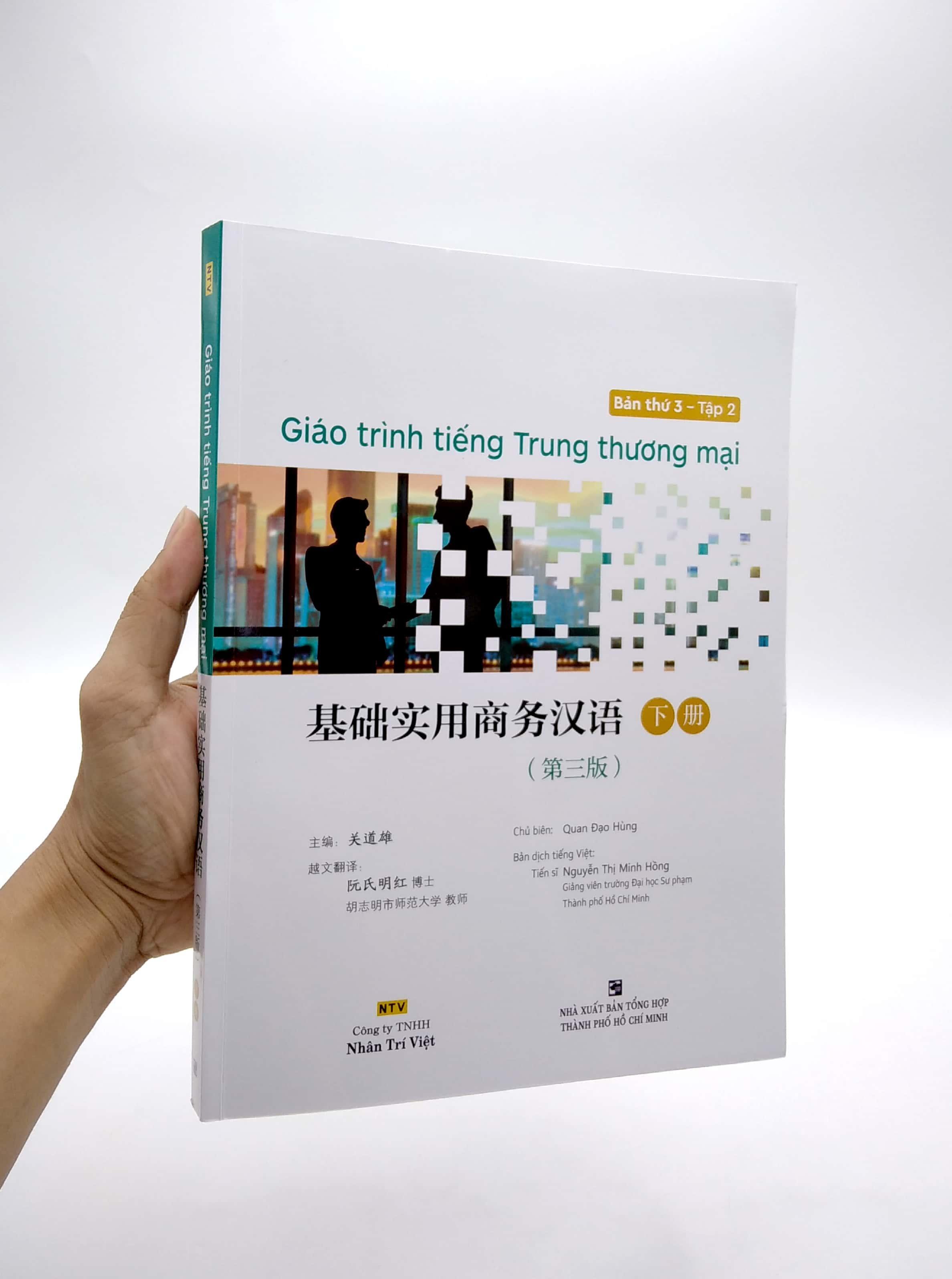 Sách - Sách Giáo Trình Tiếng Trung Thương Mại - Tập 1,2 (Bộ 2 Cuốn)