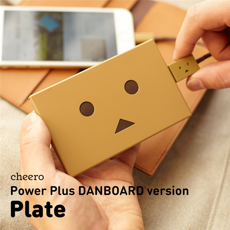 Pin Sạc Dự Phòng Cheero Danboard Plate 4,200mAh CHE-055 Hàng Chính Hãng