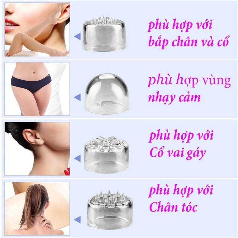 Máy massage mặt mini nâng cơ chống thâm hiệu quả (Hàng có sẵn) (video thật) Loại Tốt Tặng Kèm Pin 2A