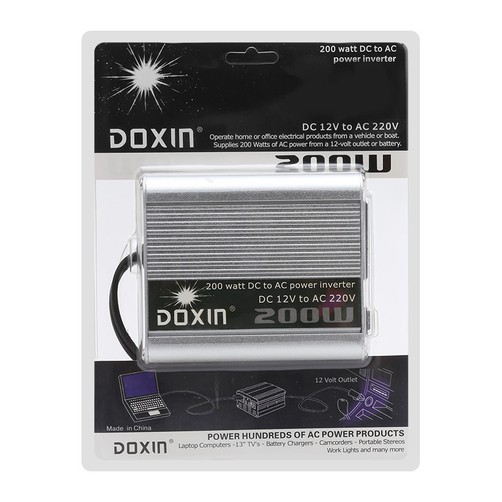 Bộ chuyển đổi nguồn 12V sang 220V trên ô tô công suất 200W