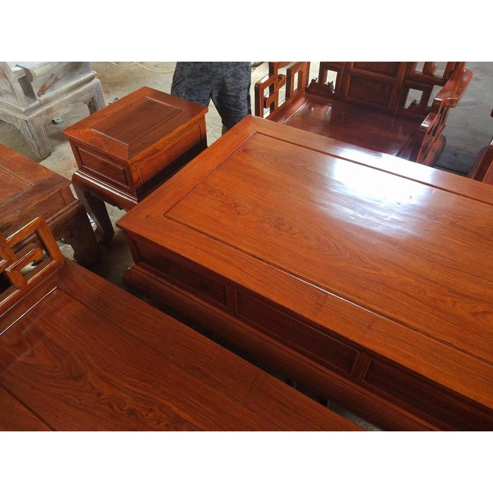 Bộ bàn ghế phòng khách kiểu sơn thủy gỗ hương đá