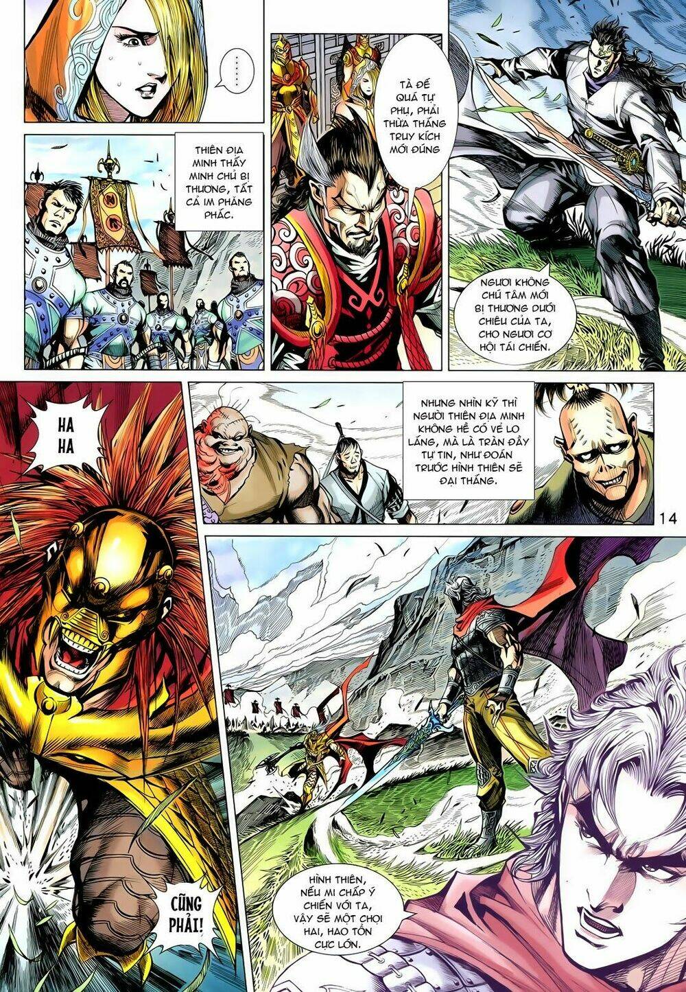 thần binh vấn thiên chapter 6 12