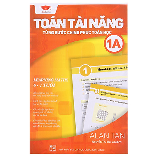 Sách - Toán tài năng 1a - Toán lớp 1 ( 6 - 7 tuổi )