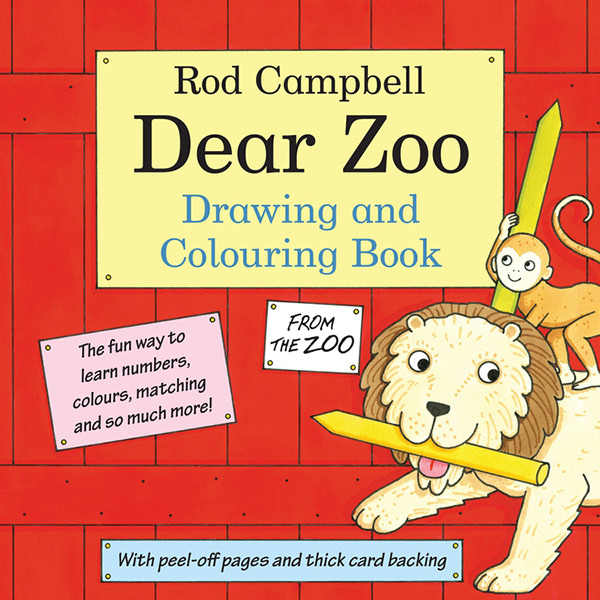 Sách tô màu The Dear Zoo Drawing And Colouring Book