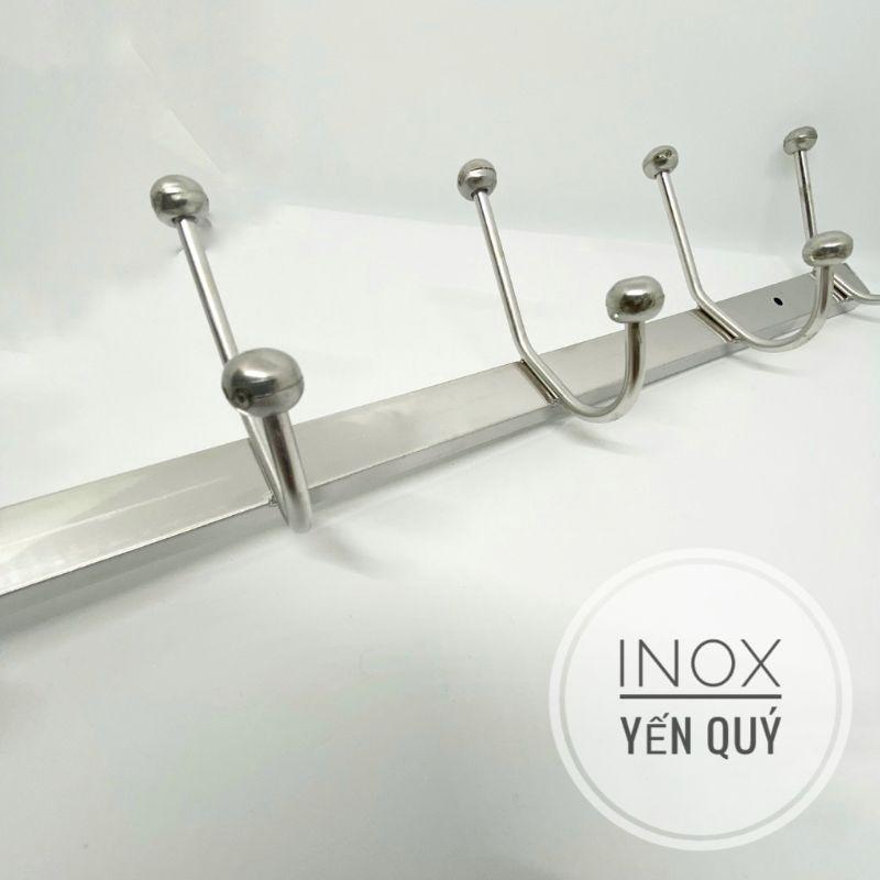 Móc treo quần áo gắn tường inox cao cấp - Móc treo đồ inox gắn tường - Móc hộp 5 hộp và 7 hộp