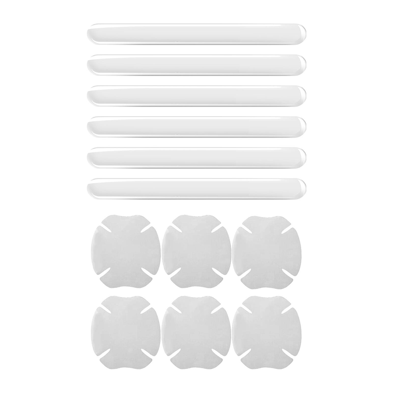 6 Pieces Car Door Handle Protective Film Guard for Byd Atto 3 Yuan Plus