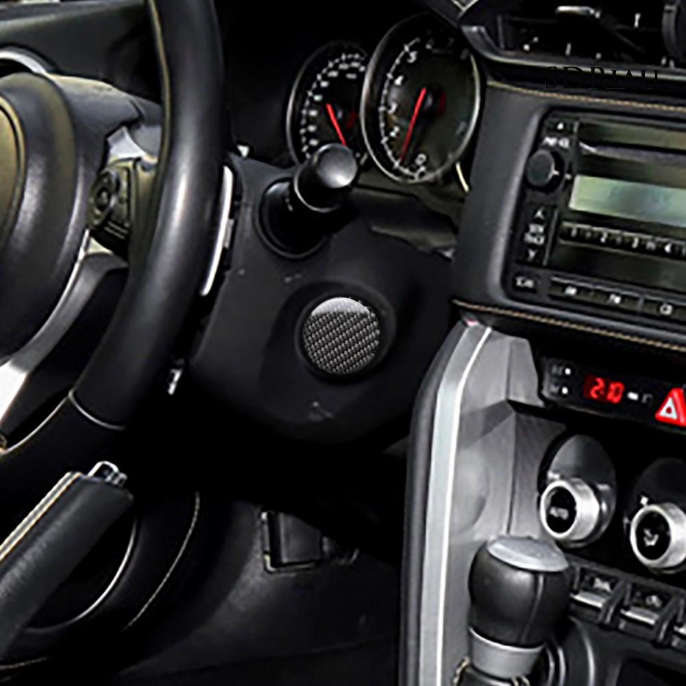 Set 2 Miếng Dán Trang Trí Nút Khởi Động Cho Xe Hơi Toyota 86 Subaru Brz