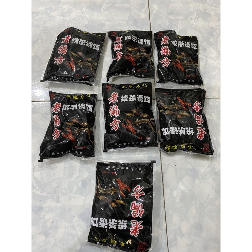 Mồi tôm cua cá lươn trạch 120g 1 gói