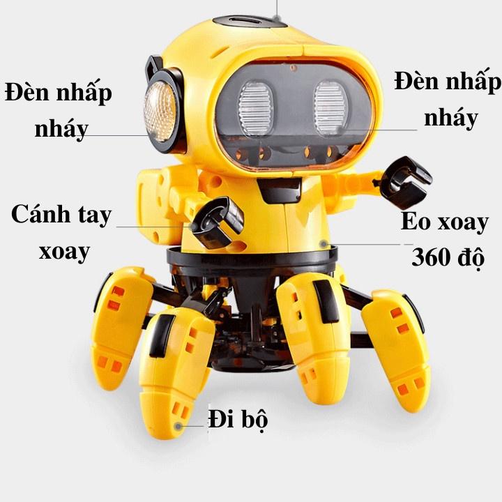 ĐỒ CHƠI ROBOT KHIÊU VŨ 6 CHÂN ĐÁNG YÊU