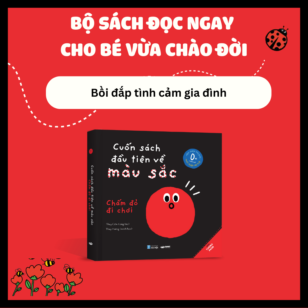 Bộ sách tương phản - Những cuốn sách đầu tiên cho bé từ 0 tháng tuổi