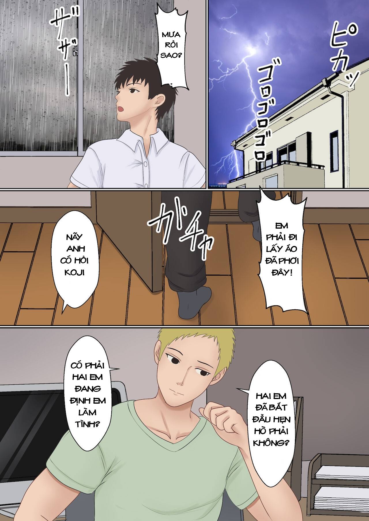 bạn gái tôi phải làm tình với anh trai tôi thì mới thoát ra được chapter 1 8