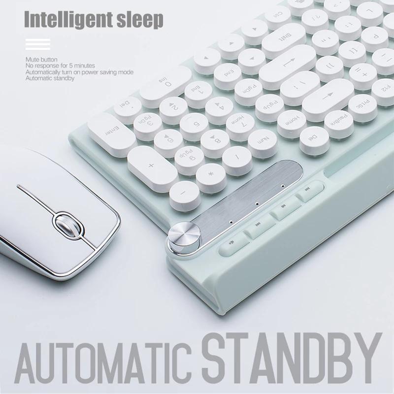2.4G USB Không Dây Bàn Phím Chuột Bàn Phím Sạc Chuột Cho Macbook Laptop Bàn Phím Máy Tính Game Thủ, Bàn Phím Chuột