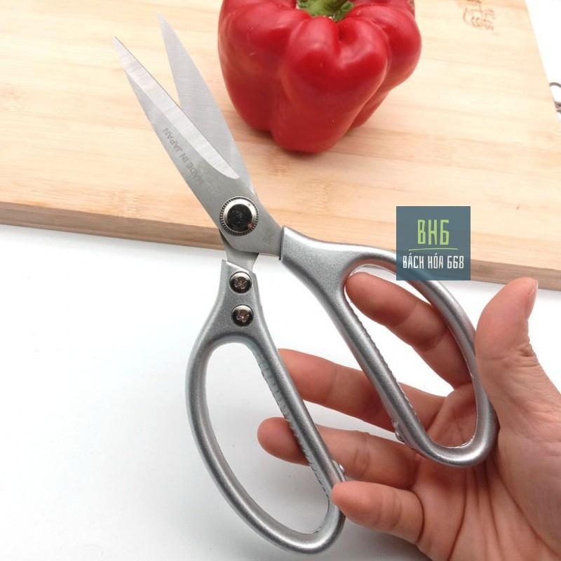 Kéo thép Nhật SK50 không gỉ siêu bền, cắt xương gà, xương nhỏ thoải mái