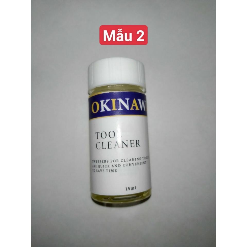 Lọ dung dịch rửa nhíp Paie và Okinawa hỗ trỡ rửa sạch keo nối mi tăng độ bền cho nhíp