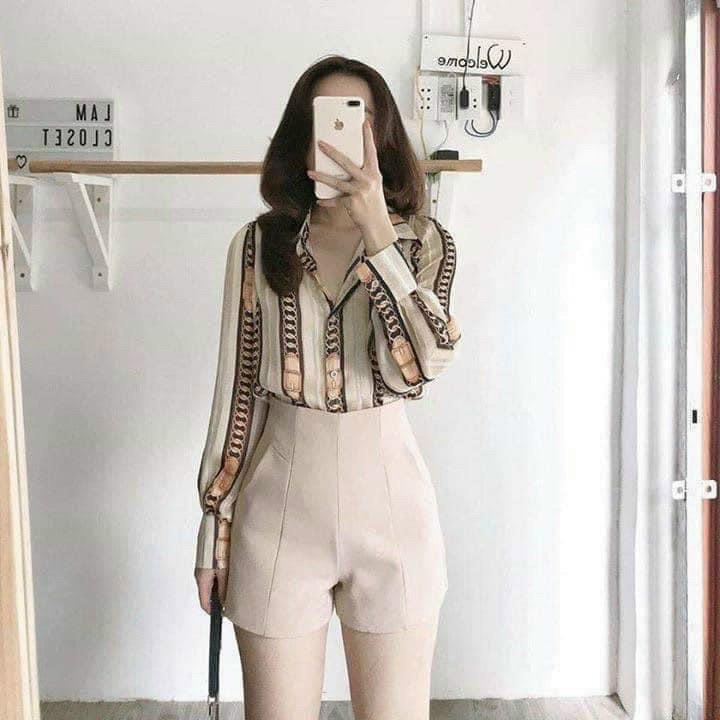 Quần Short Nữ Chất Tuyết Mưa Thấm Hút Tốt Thoáng mát King168 , Quần Sọt Chất Tuyết Mưa Nữ NT61