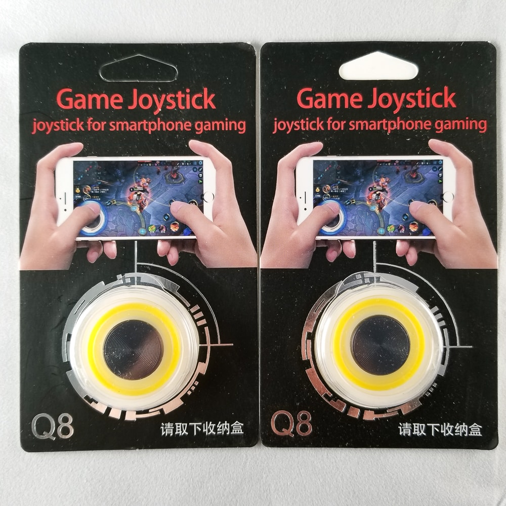 Nút Bấm Chơi Game Mobile Joystick Q8 Đế Bám Dính Siêu Tốt Nhiều Màu
