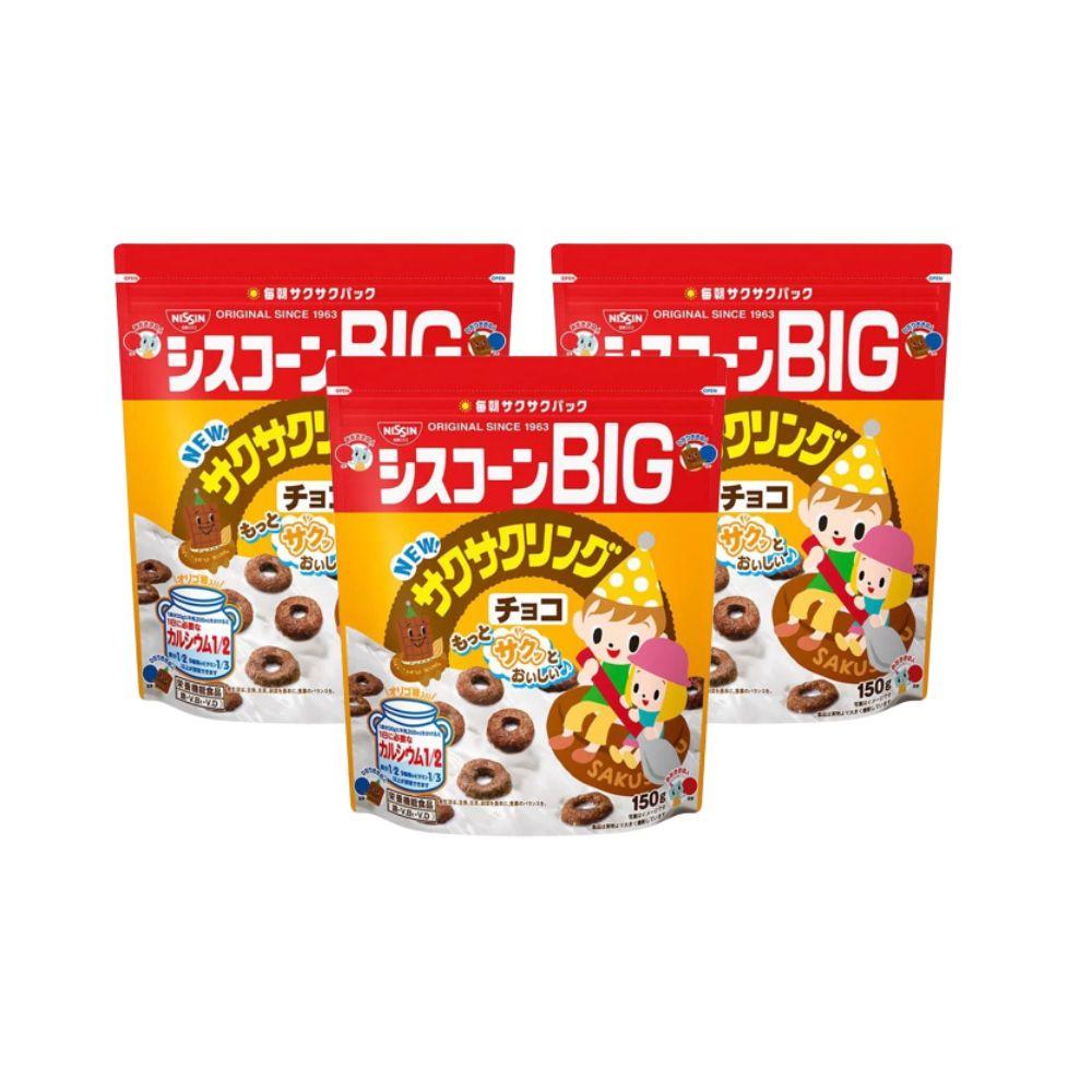 Ngũ cốc dinh dưỡng Nissin Ciscorn Big Choco Ring 150g