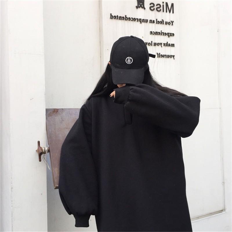 Hoodie dài phong cách Hàn quốc