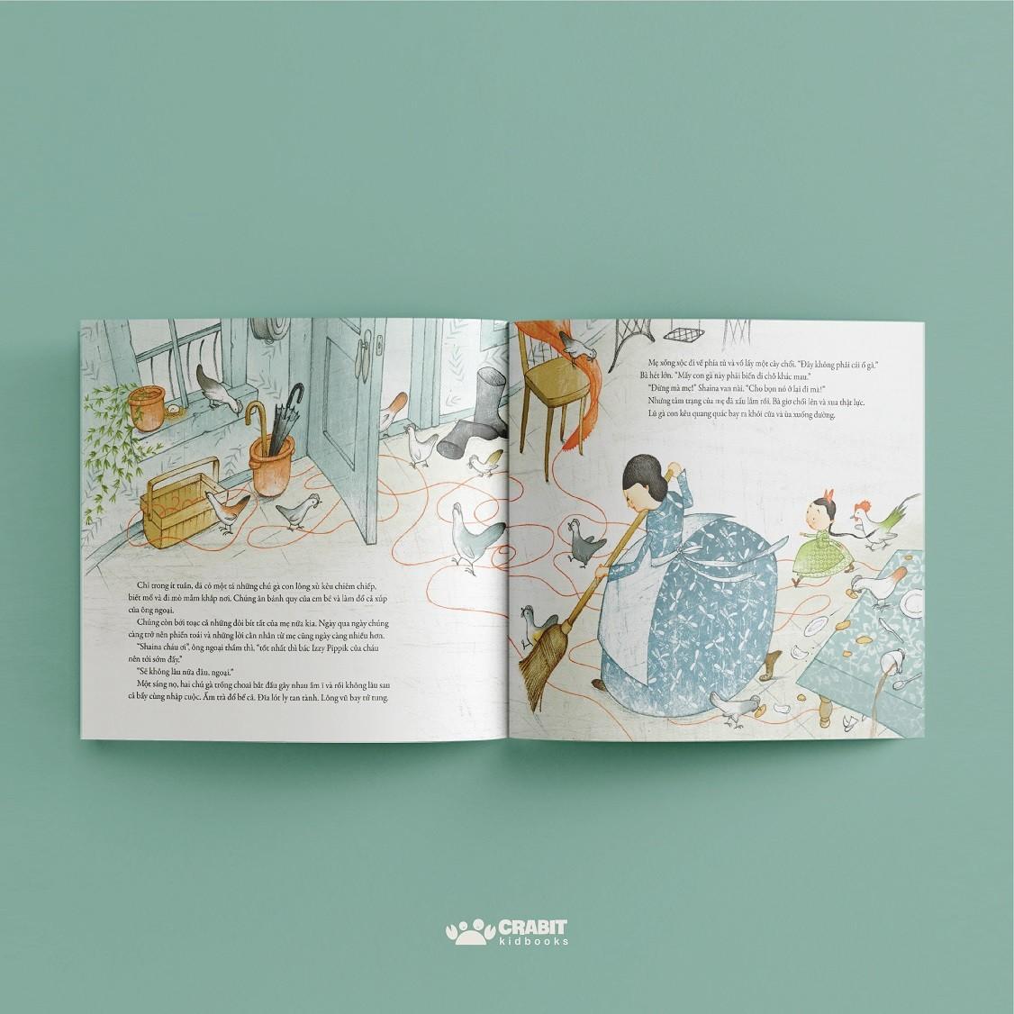 Cô Gà Mái Của Bác Izzy Pippik - Bìa Cứng