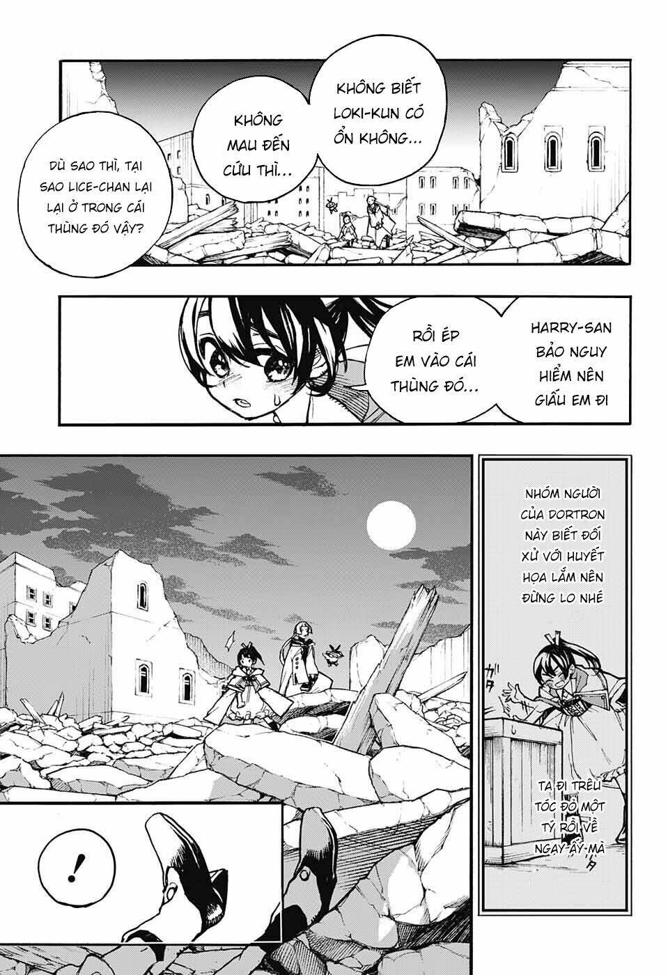 những bức họa quái dị của phù thủy chapter 11 16