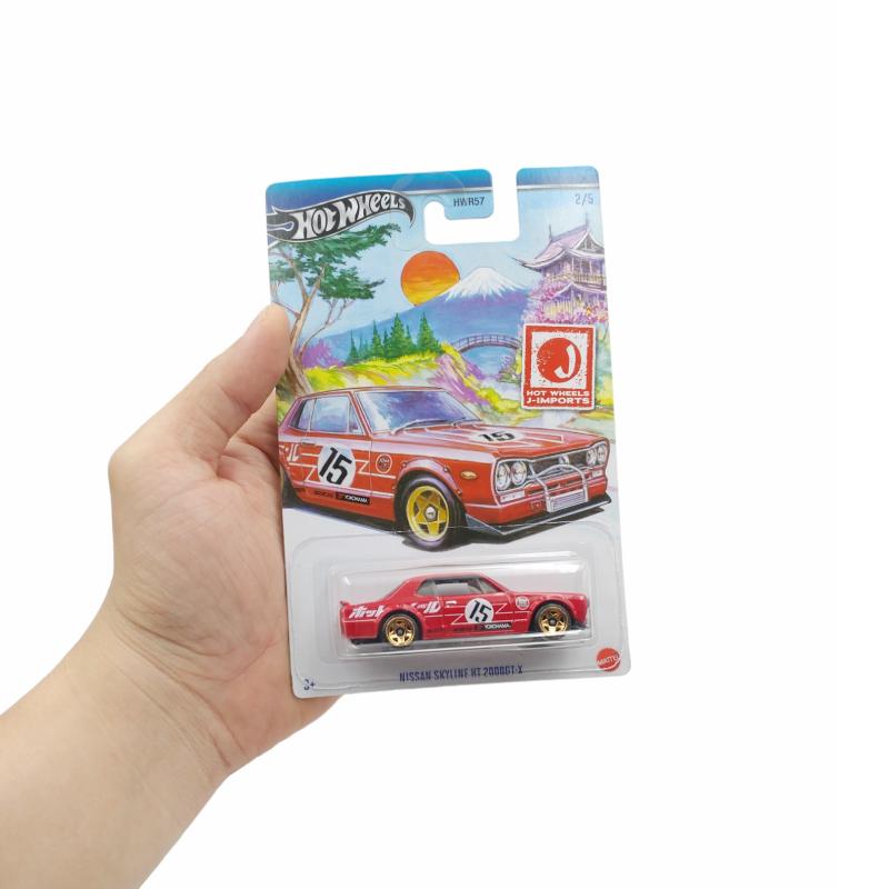 Đồ Chơi Mô Hình Siêu Xe Thể Thao - Hot Wheels HRT01/HWR57 - Nissan Skyline HT 2000GT-X