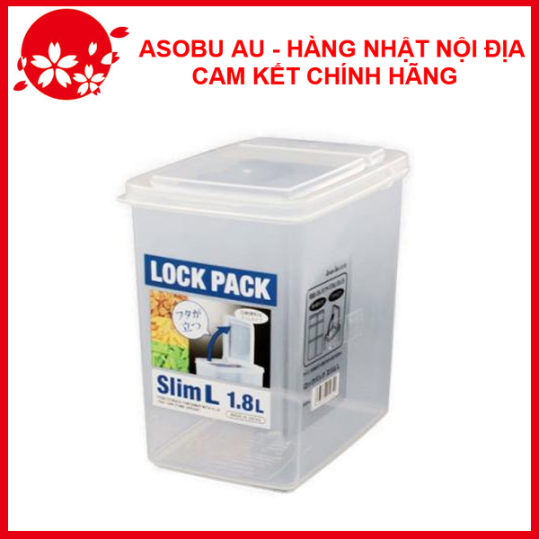 Hộp đựng thực phẩm 1.8L chịu nhiệt nội địa Nhật Bản