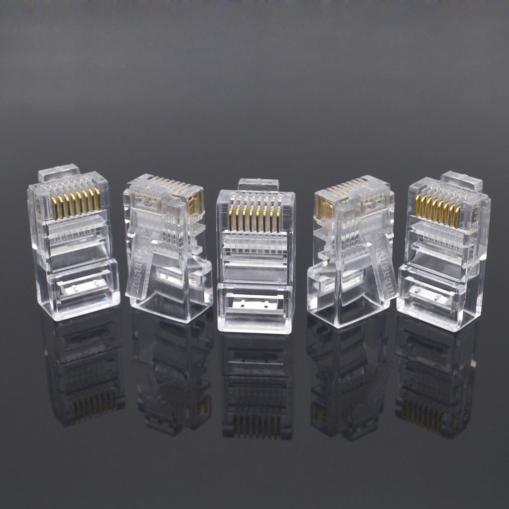 Đầu Nối Dây Mạng RJ45 Tốc Độ Cao 1000Mbps - Hàng Nhập Khẩu