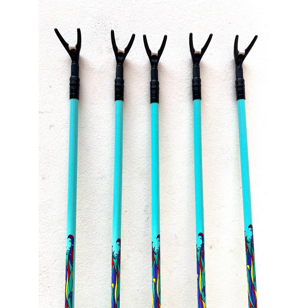 Cán vợt và gác cần Nhã Lam chất liệu carbon từ 2m1 đến 2m7