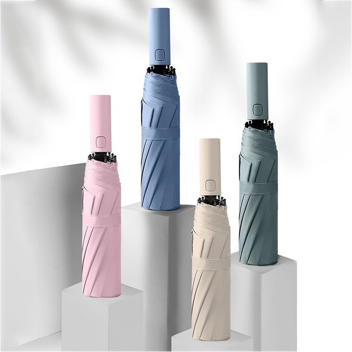 Ô dù tự động gấp mở 2 chiều cỡ lớn , chống tia uv chống nước cầm tay cao cấp 10 nan - JL