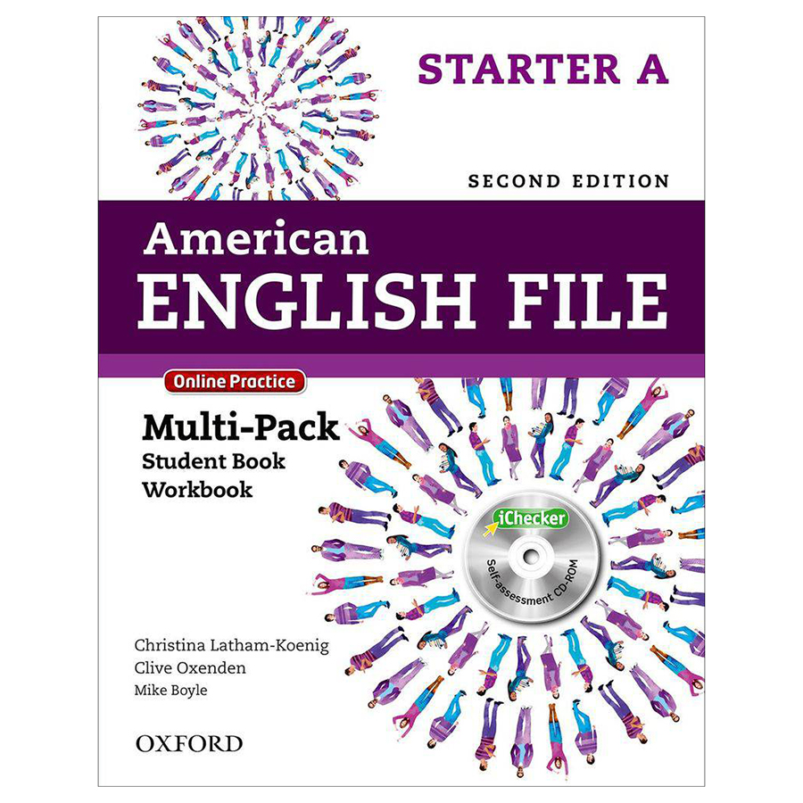 American English File Starter A Multi-Pack with Online Practice and iChecker