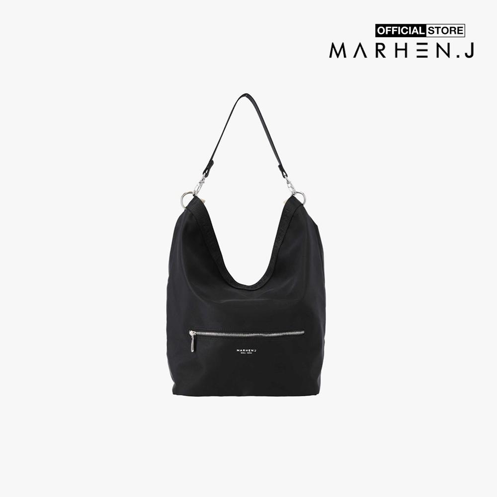 Marhen.J - Túi đeo vai chữ nhật nắp gập Manon MJ22DMANON-BK