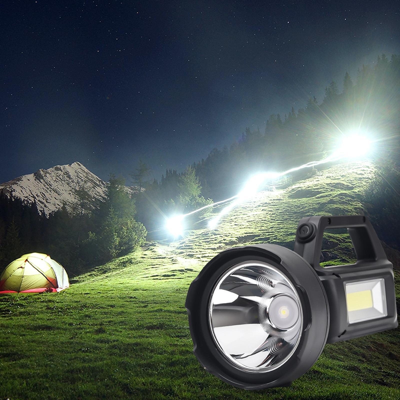 Spotlight Waterproof Portable LED Flashlight Searchlight for Exploration