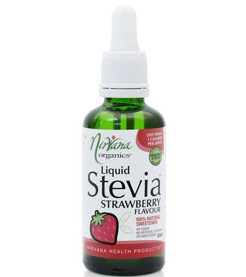 Đường cỏ ngọt stevia hương dâu Nirvana 50ml
