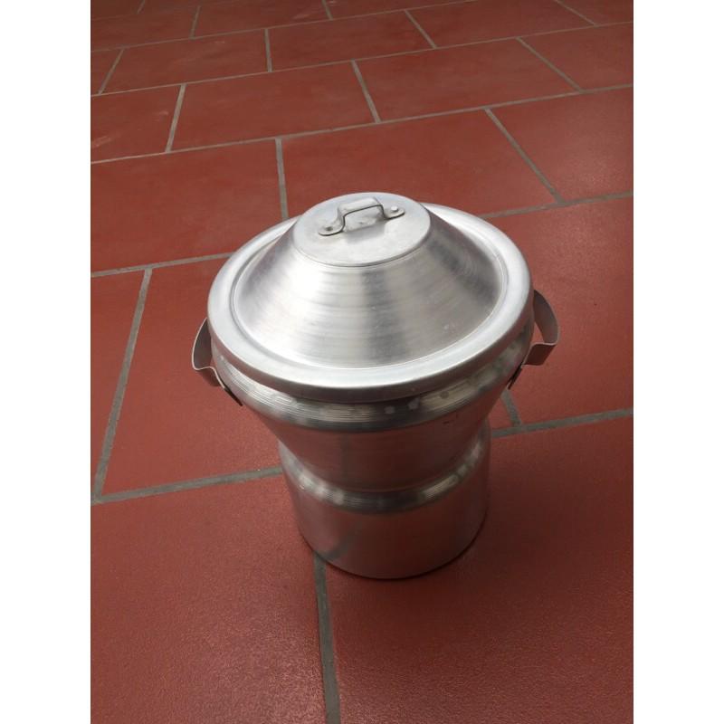 Chõ nấu xôi loại 2kg gạo - NHÔM ĐÚC SIÊU DÀY
