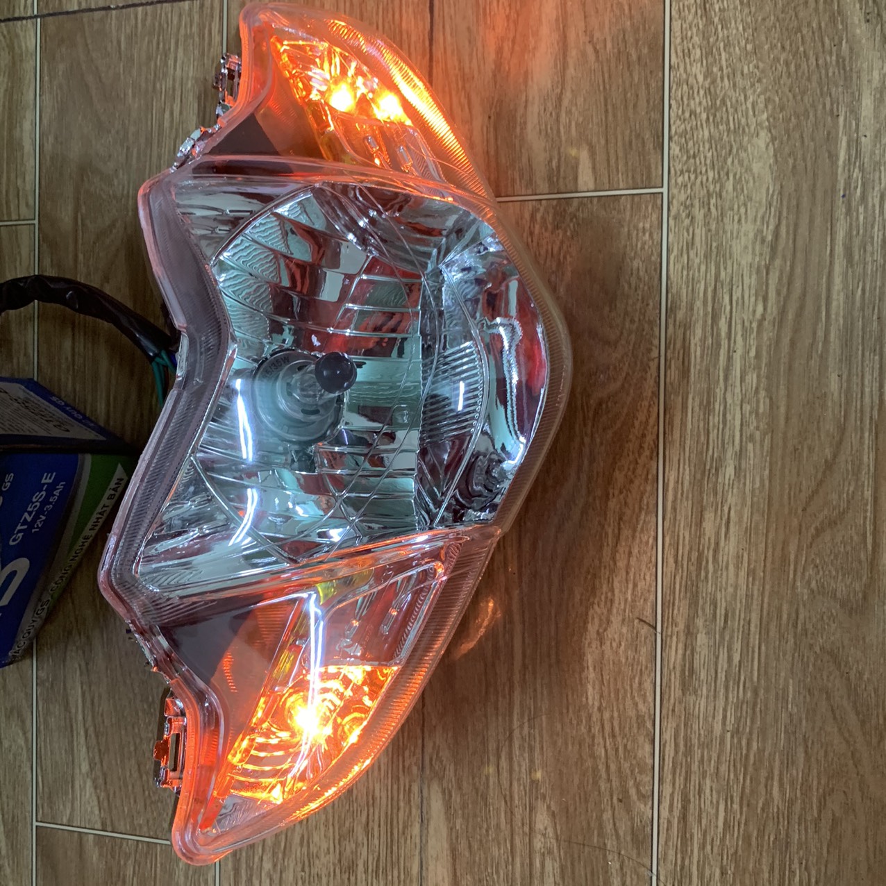 Pha đèn xe WAVE S110 , RSX 110 - bóng tròn siêu sáng