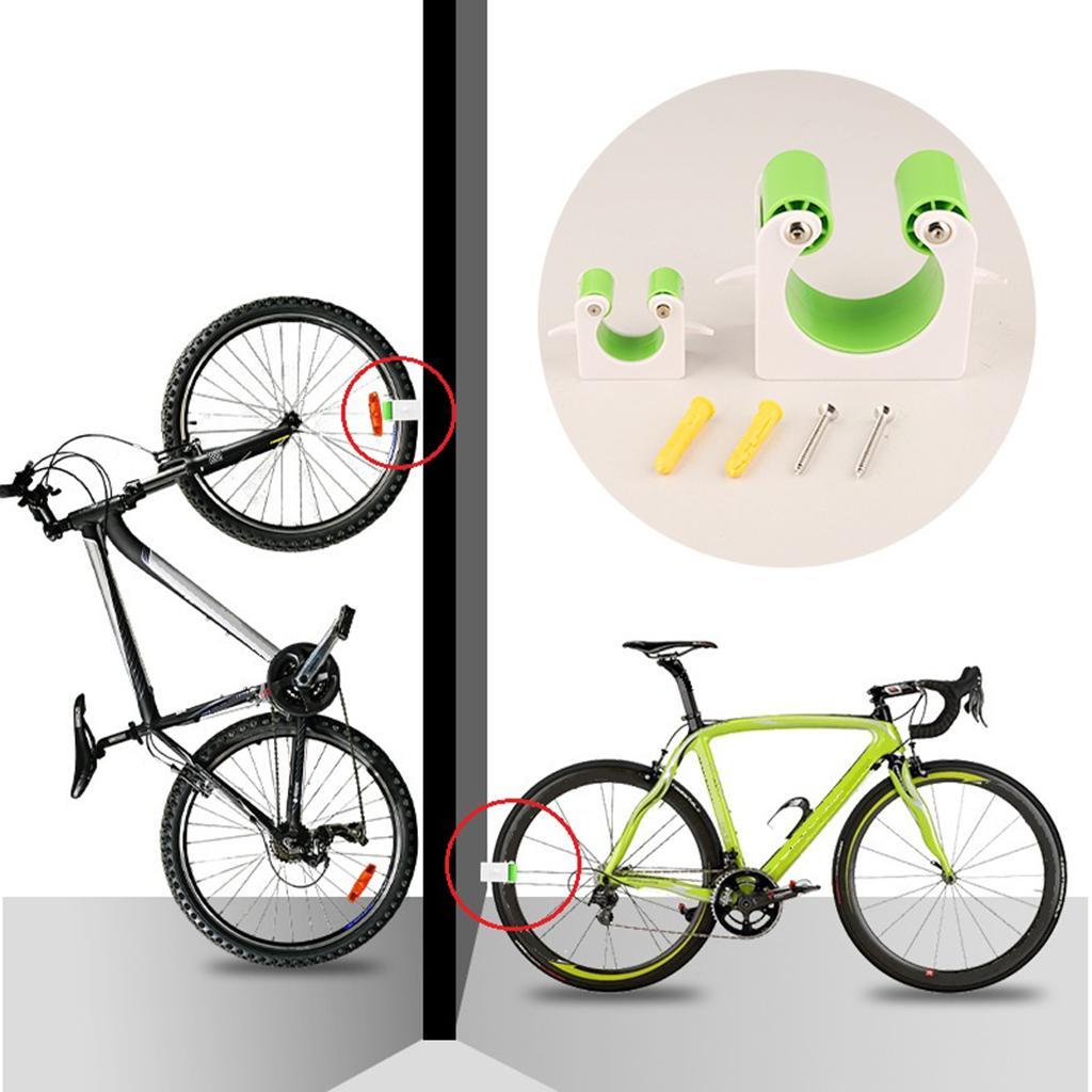 Wall Mount Hook, Durable Racing Bike Parking Buckle Rack Indoor Vertical Storage Bracket for Dorm/Apartment