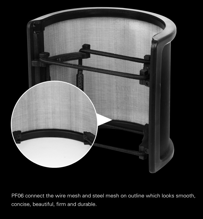 ROGTZ - Pop Filter Alctron PF06 - Lọc Âm Hiệu Quả, Bảo Vệ Micro Chuyên Nghiệp Lưới Kim Loại Cao Cấp Lọc Âm 99% Loại Bỏ Nhiễu Âm Tiếng Ồn Tiếng Vọng Bảo Vệ Micro Bụi Bẩn Công Trùng Hơi Nước Tương Thích Mọi Loại Micro Sang Trọng Dễ Lắp Đặt - Hàng Chính Hãng