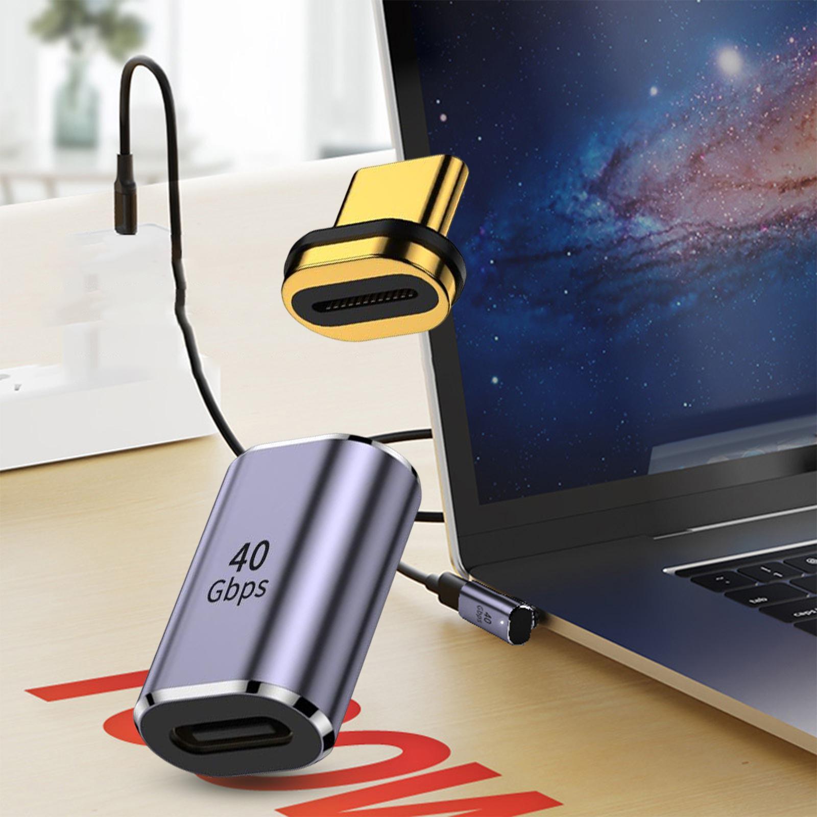 USB C Adapter Connector PD 100W Straight Straight