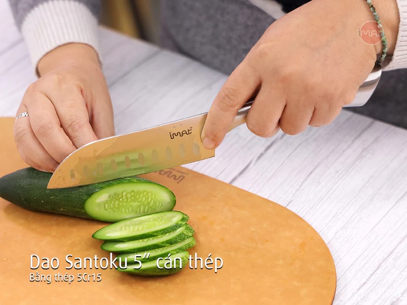 Bộ 5 dao cán thép không gỉ iMat