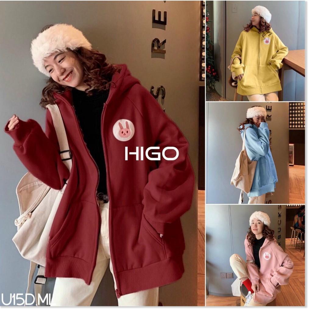 ÁO KHOÁC NỈ HOODIES NỮ SIÊU XINH